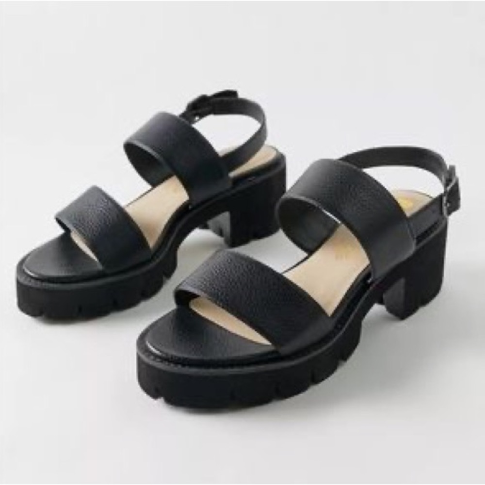 BC Vegan Left Unsaid Lug Sandals Urban Outfitters